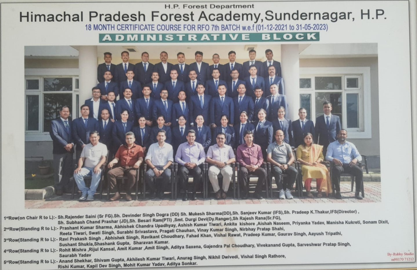 FRO 2019-21 Batch-5th(18m)